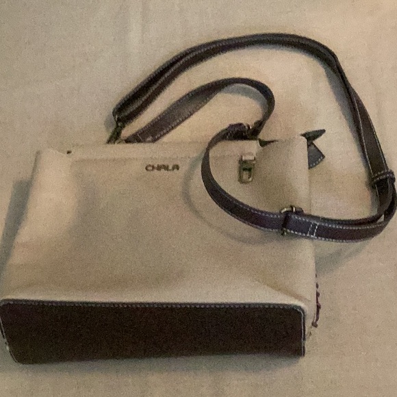 NWOT  Chala Two-Tone Crossbody Bag - Picture 1 of 13
